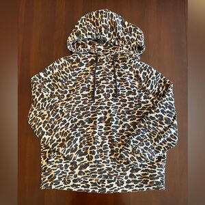 Lou & Grey leopard print hoodie
